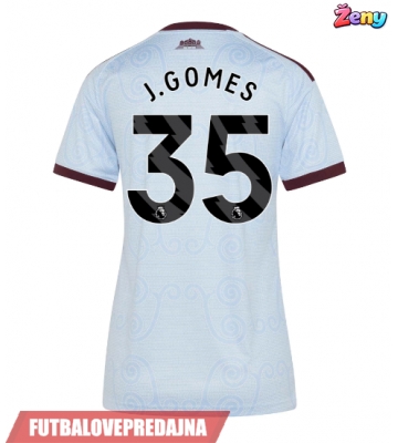 Lacne Ženy Futbalové dres Aston Villa Joao Gomes #35 2026-27 Krátky Rukáv - Tretina